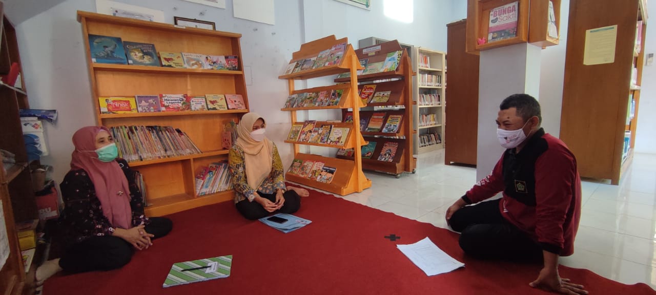 Monitoring Perpuskal, DPK Kulon Progo Kunjungi Swapustaka